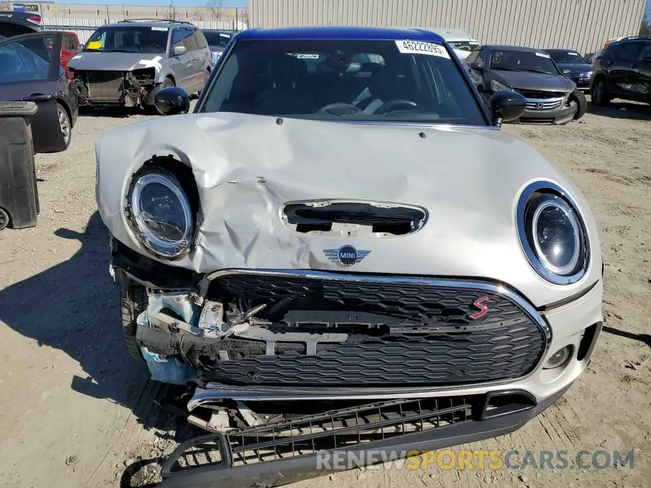 5 fotografías del automóvil dañado WMWLV7C07N2R15293 MINI COOPER 2022