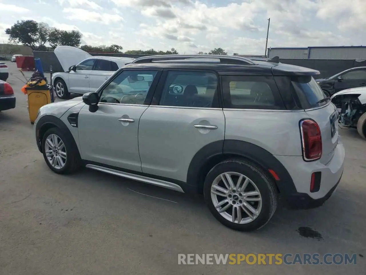 2 fotografías del automóvil dañado WMZ23BR06N3N61730 MINI COOPER 2022