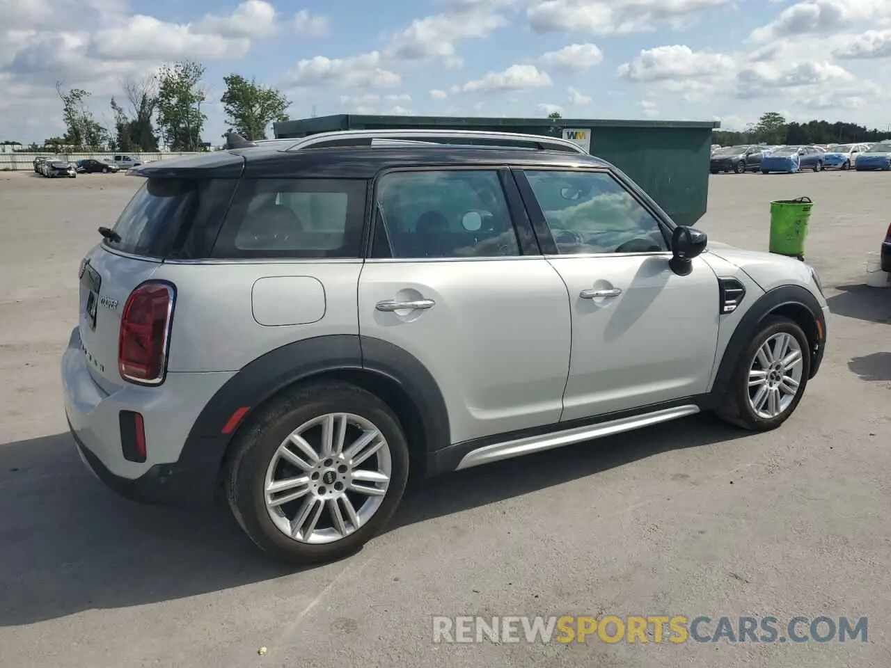 3 fotografías del automóvil dañado WMZ23BR06N3N61730 MINI COOPER 2022