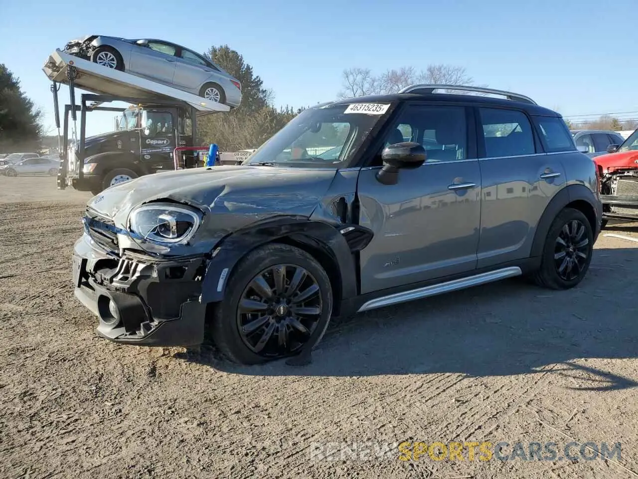 1 fotografías del automóvil dañado WMZ43BR07N3N30320 MINI COOPER 2022
