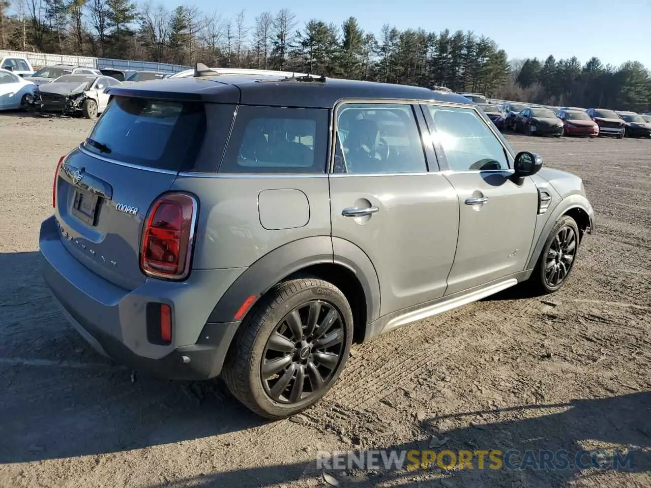 3 fotografías del automóvil dañado WMZ43BR07N3N30320 MINI COOPER 2022