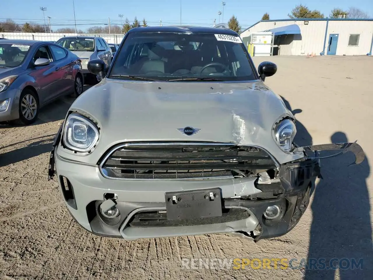 5 fotografías del automóvil dañado WMZ43BR07N3N30320 MINI COOPER 2022