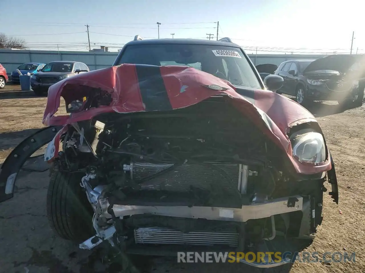 5 fotografías del automóvil dañado WMZ53BR00N3N79458 MINI COOPER 2022