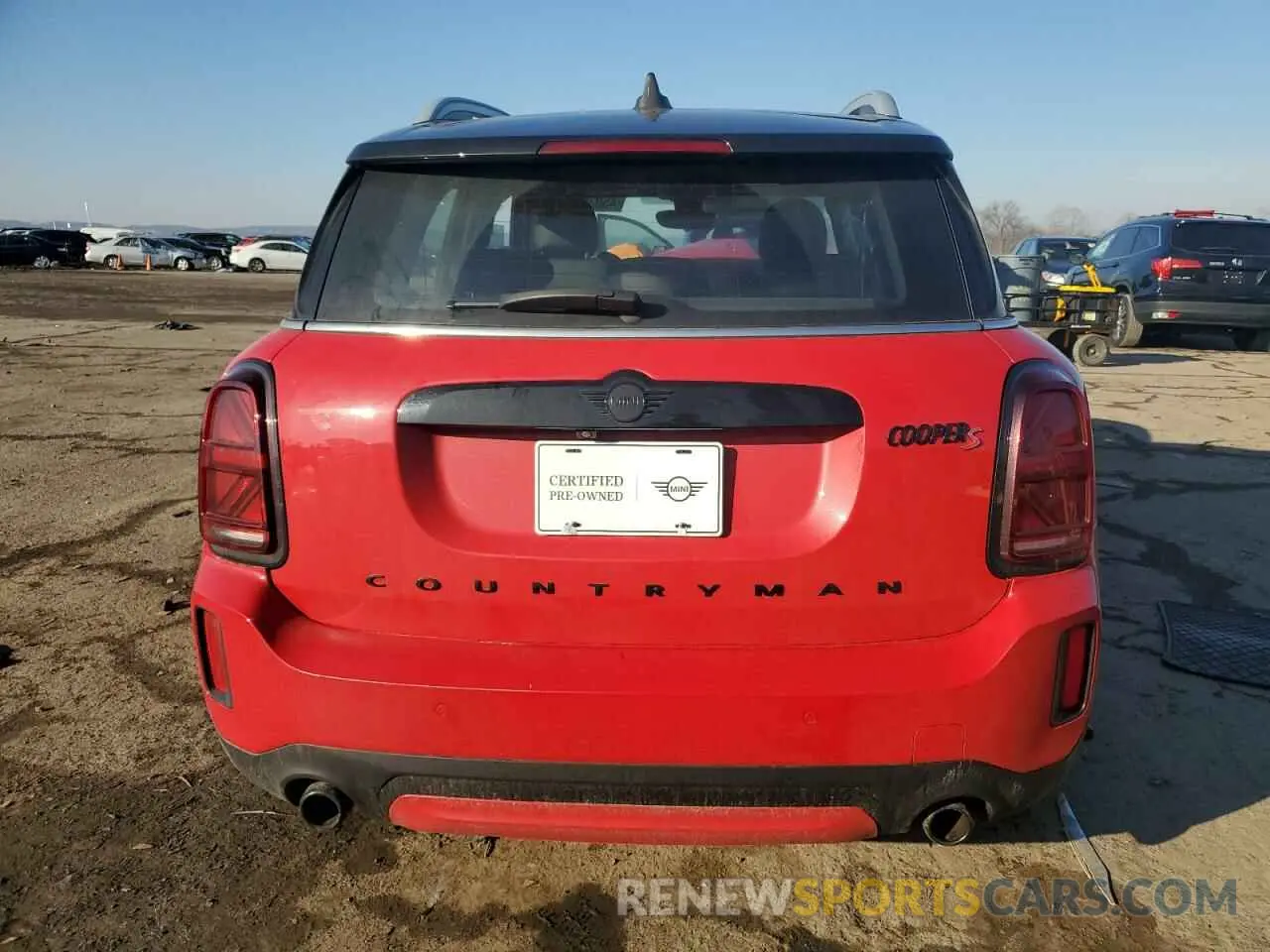 6 fotografías del automóvil dañado WMZ53BR00N3N79458 MINI COOPER 2022
