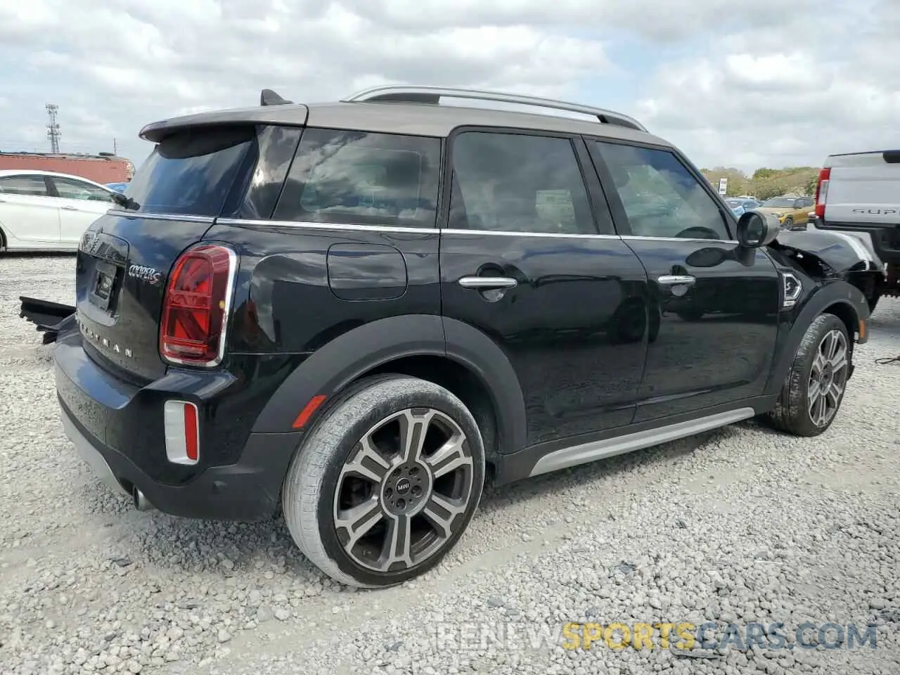 3 fotografías del automóvil dañado WMZ53BR07N3P17772 MINI COOPER 2022
