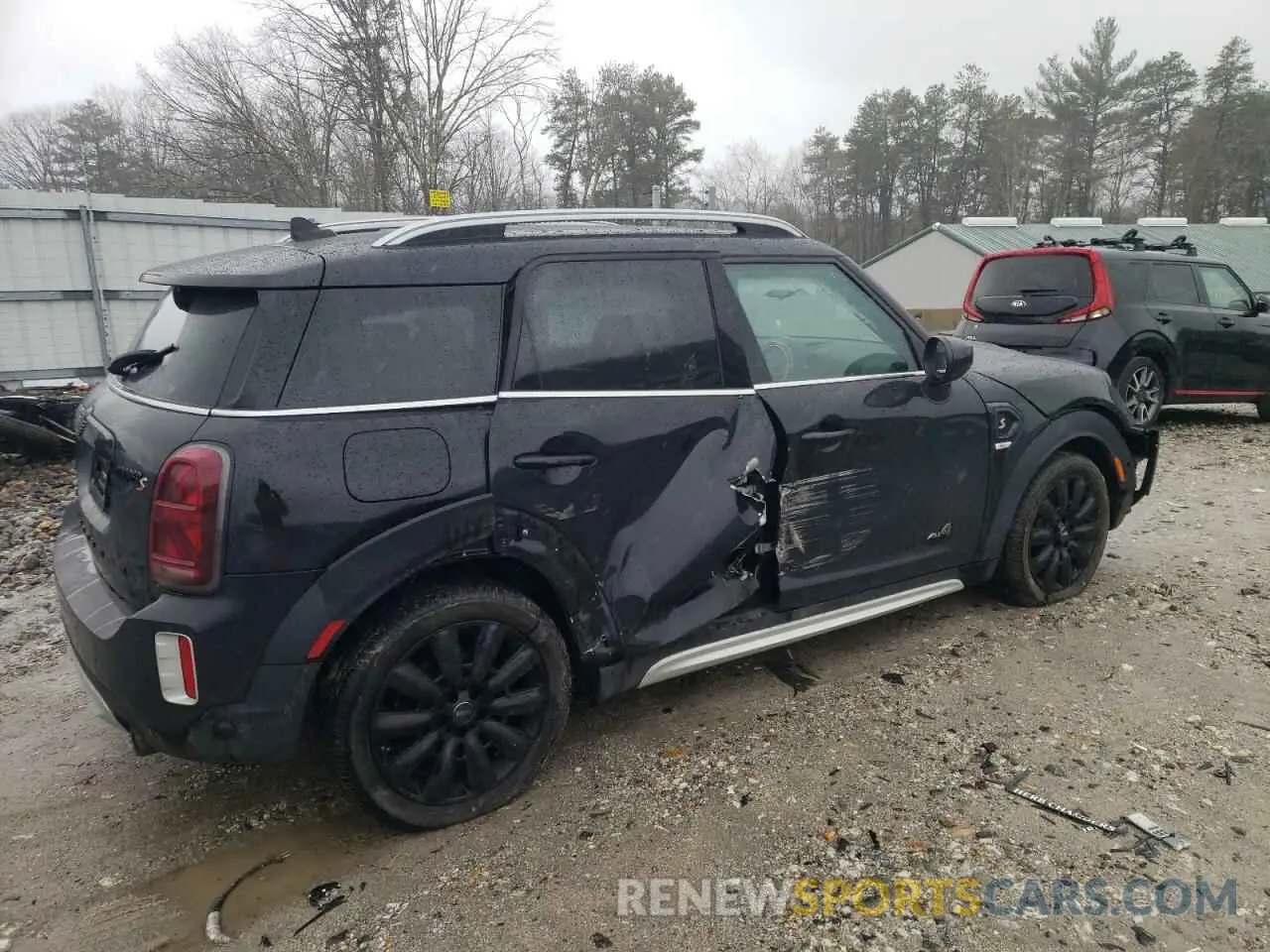 3 fotografías del automóvil dañado WMZ83BR08N3N90446 MINI COOPER 2022