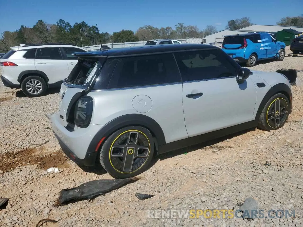 3 fotografías del automóvil dañado WMW13DJ06P2S79659 MINI COOPER 2023