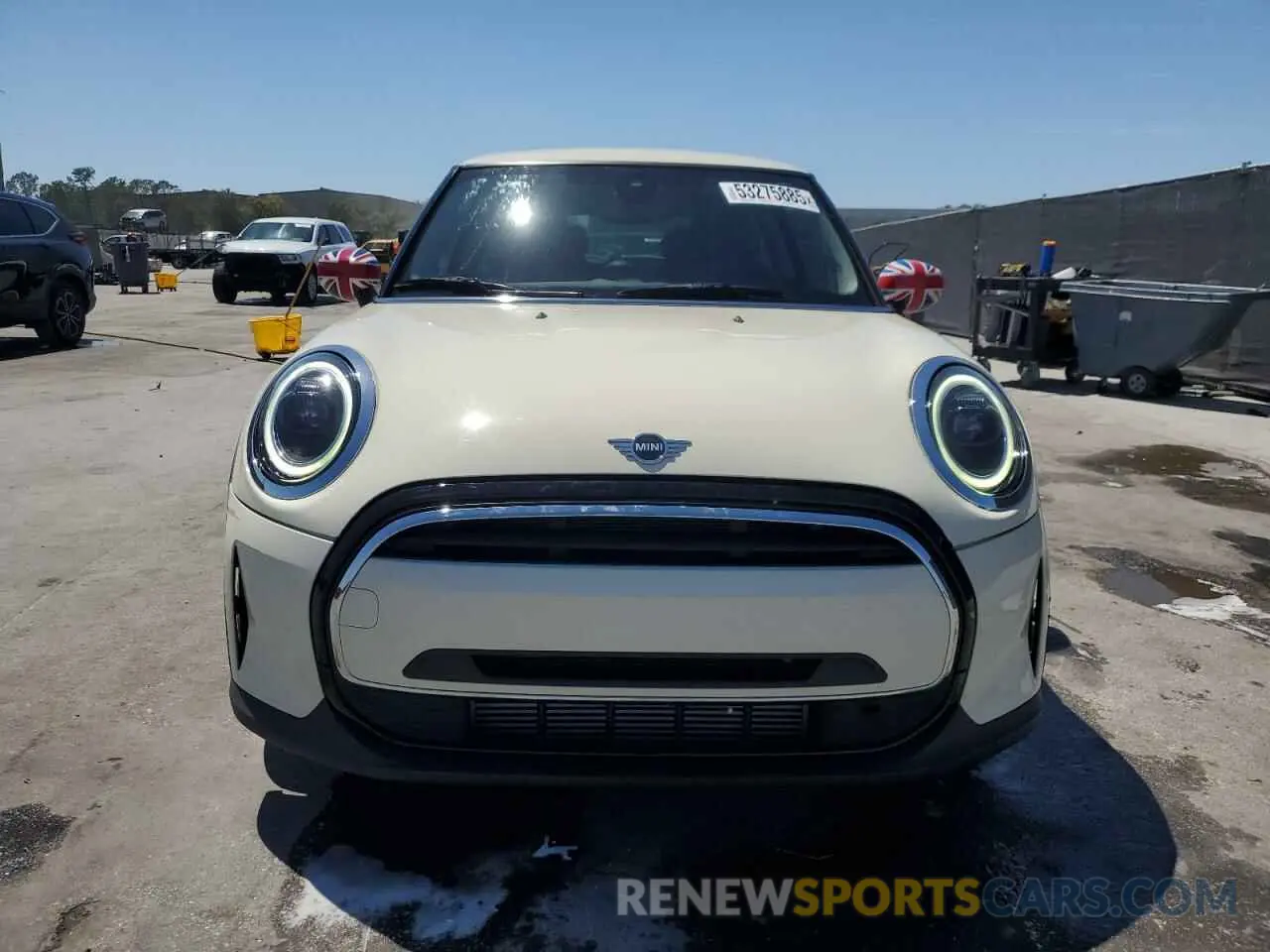 5 fotografías del automóvil dañado WMW33DH00P2T48067 MINI COOPER 2023