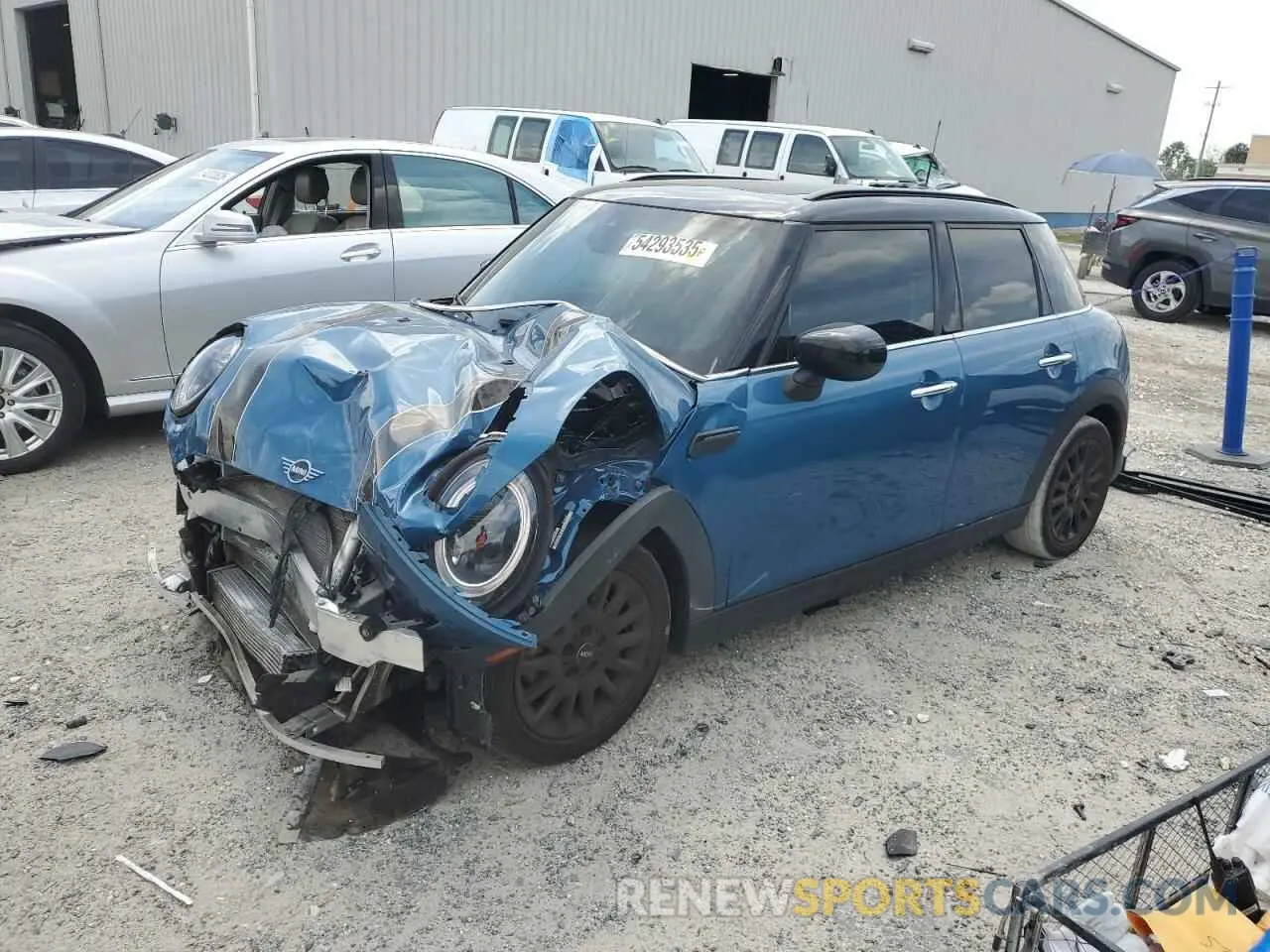 1 fotografías del automóvil dañado WMW33DK08P2S81940 MINI COOPER 2023