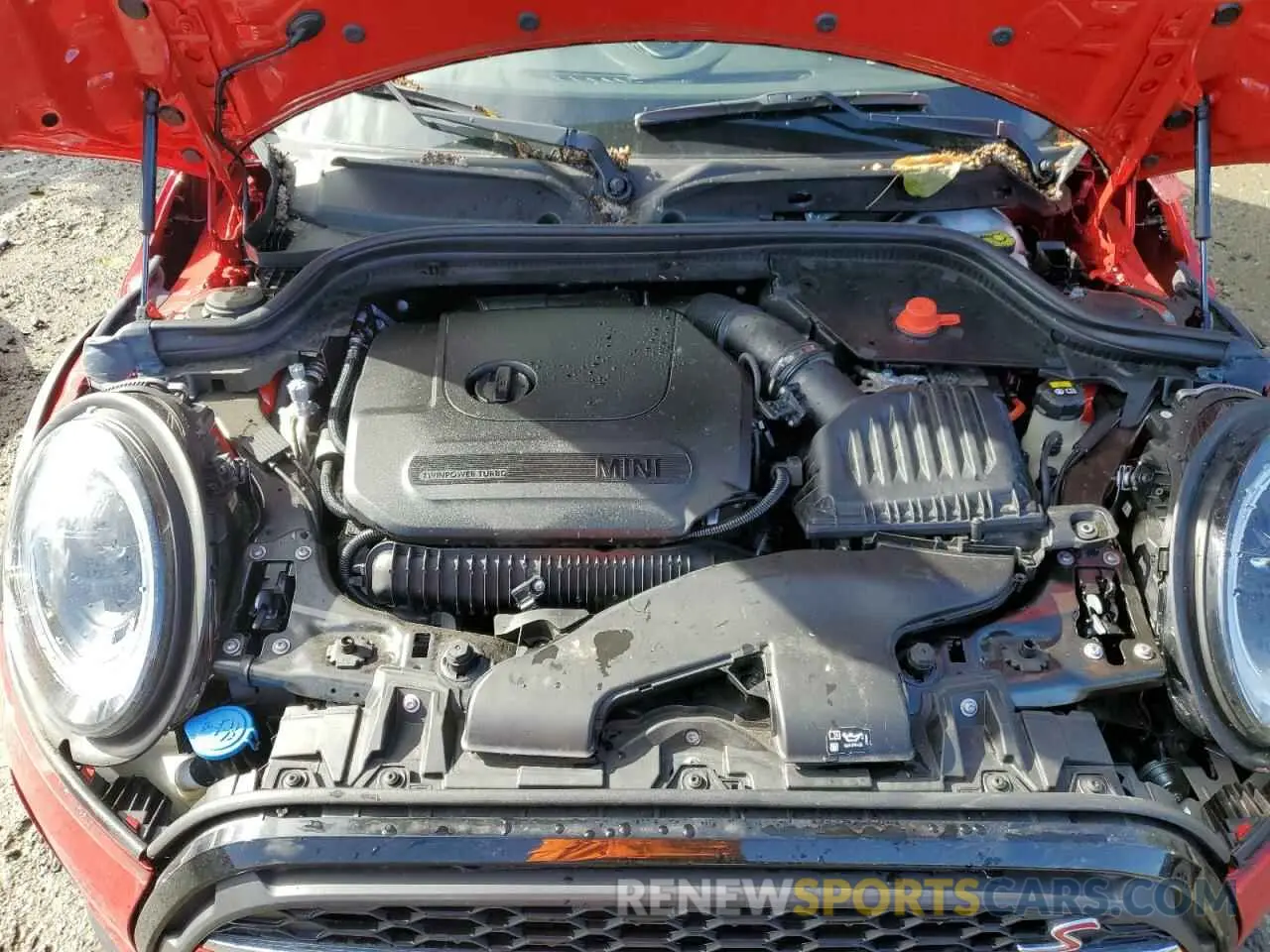 11 fotografías del automóvil dañado WMW53DH02P2S59383 MINI COOPER 2023