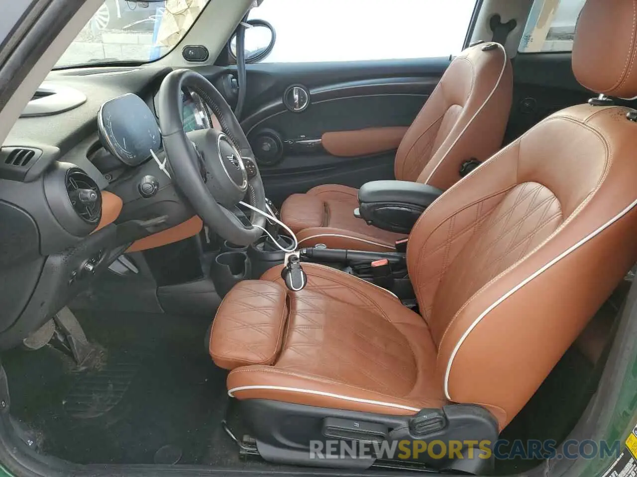 8 fotografías del automóvil dañado WMW53DH03P2T30588 MINI COOPER 2023