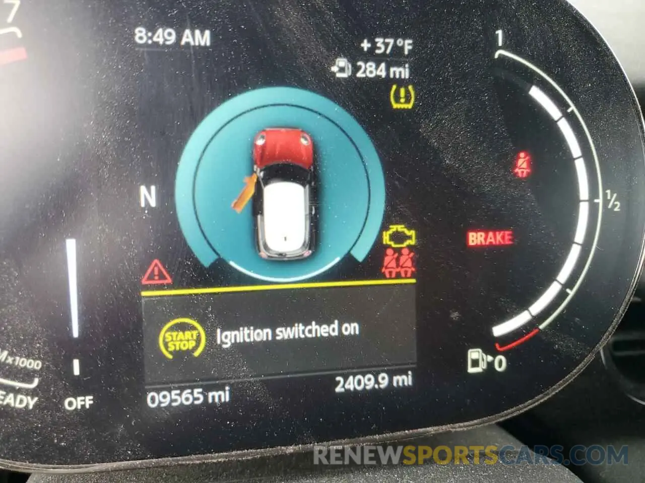 9 fotografías del automóvil dañado WMW53DH03P2T81248 MINI COOPER 2023