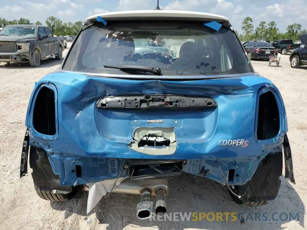 6 fotografías del automóvil dañado WMW53DK07P2T87451 MINI COOPER 2023