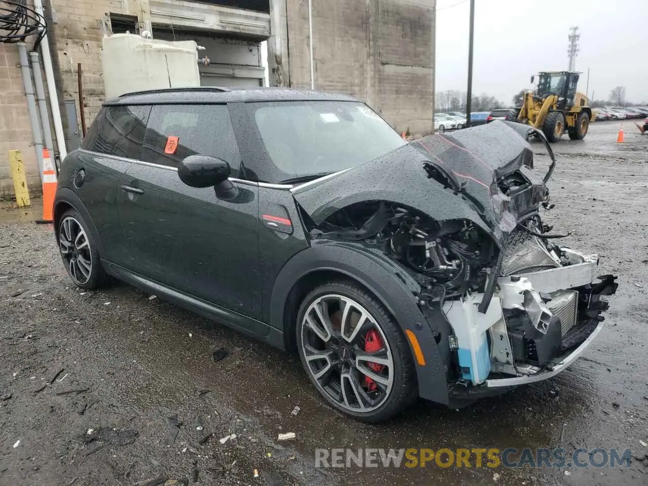 4 fotografías del automóvil dañado WMW73DH05P2S75652 MINI COOPER 2023