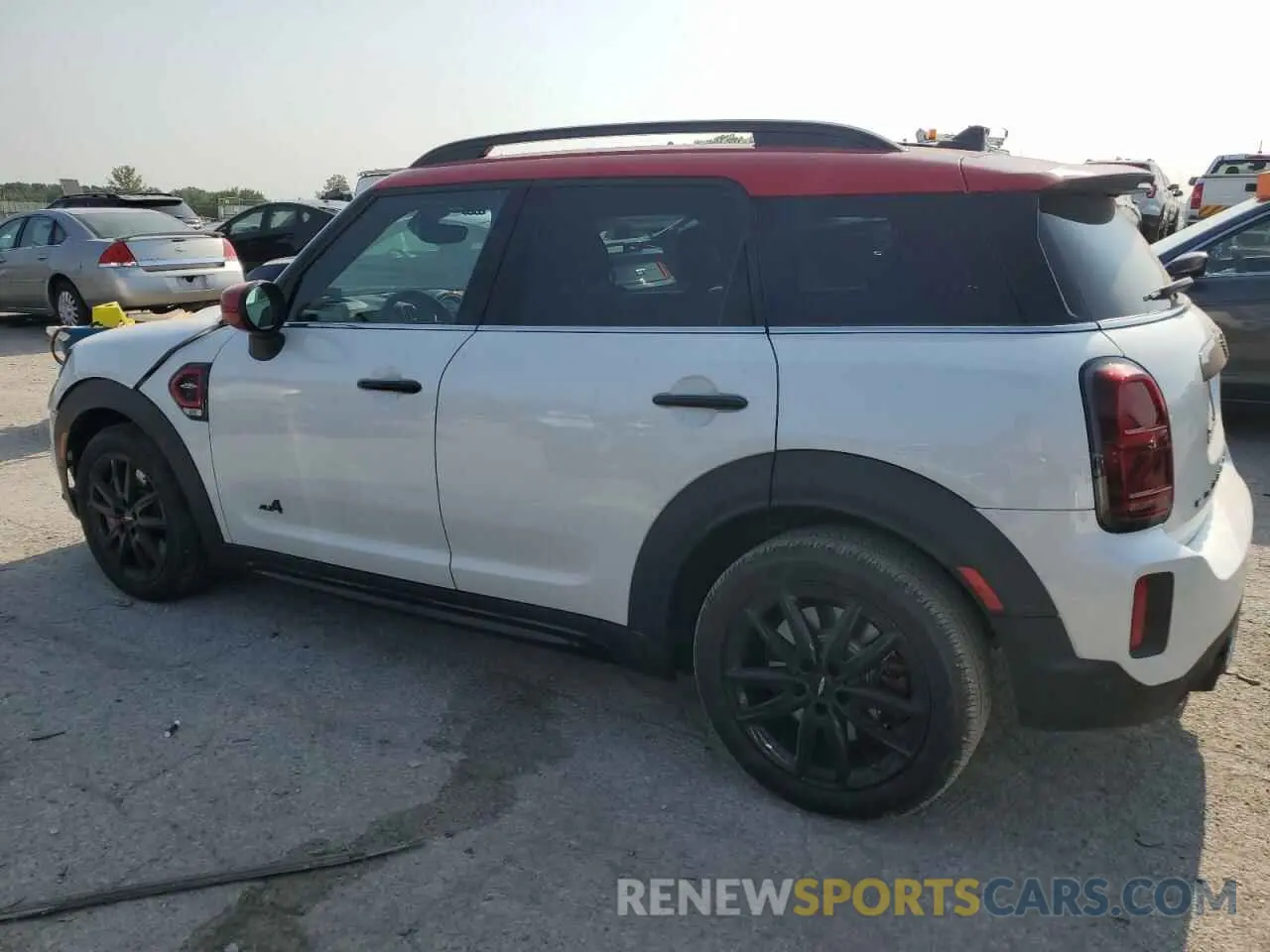 2 fotografías del automóvil dañado WMZ33BS06P3R28157 MINI COOPER 2023