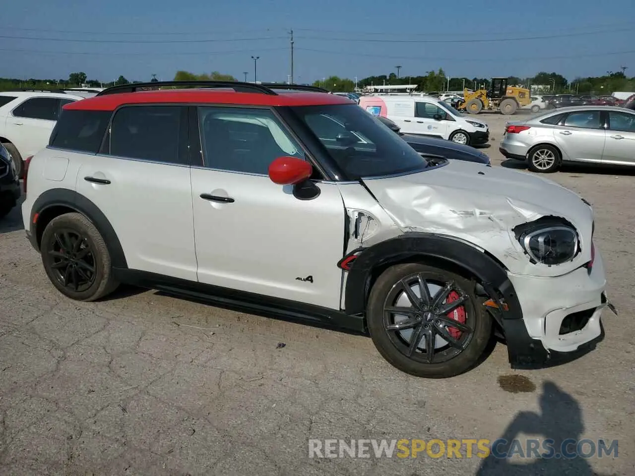 4 fotografías del automóvil dañado WMZ33BS06P3R28157 MINI COOPER 2023