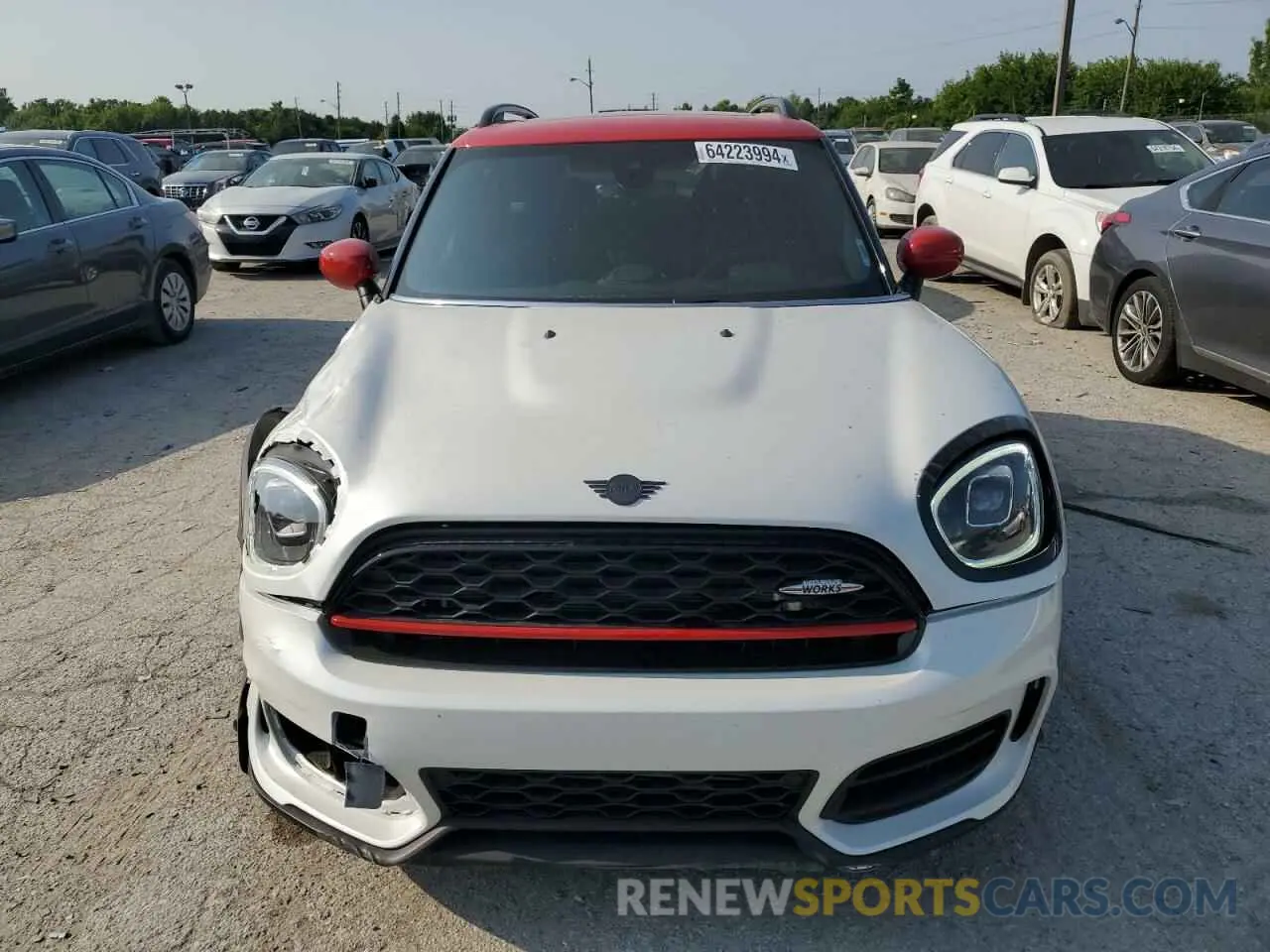 5 fotografías del automóvil dañado WMZ33BS06P3R28157 MINI COOPER 2023