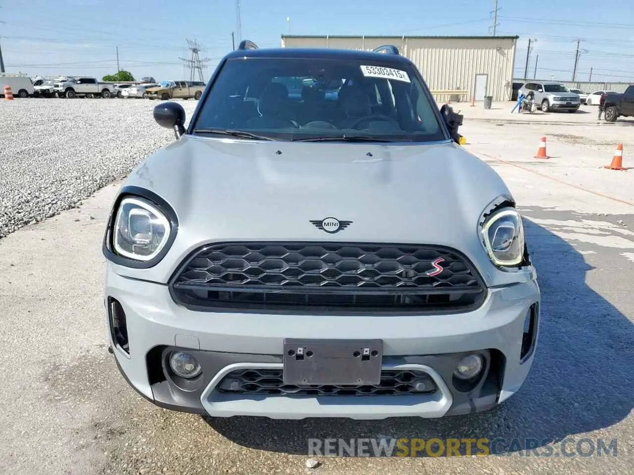 5 fotografías del automóvil dañado WMZ53BR06P3P96662 MINI COOPER 2023