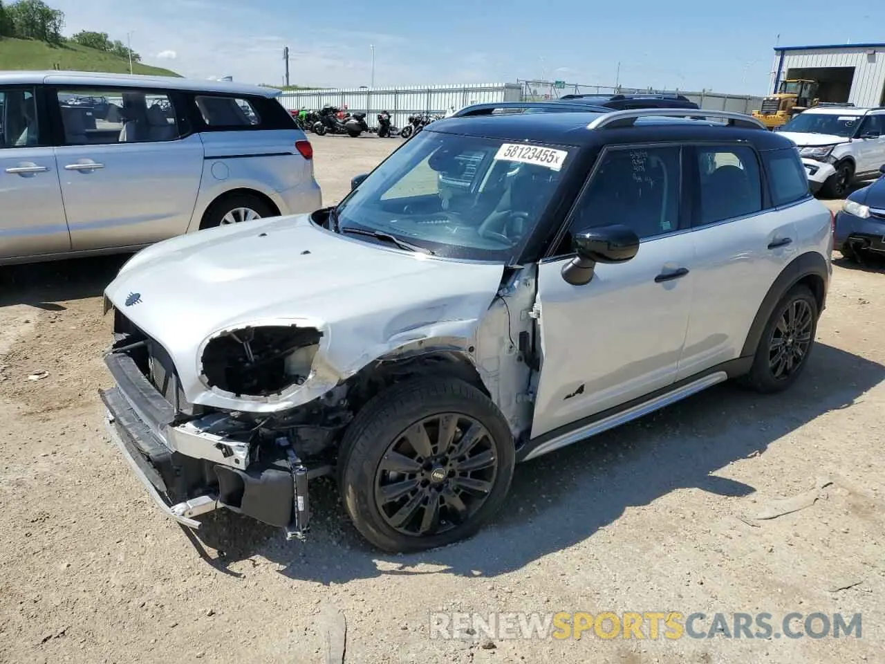 1 fotografías del automóvil dañado WMZ83BR0XP3P64178 MINI COOPER 2023