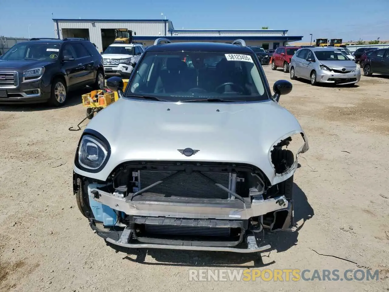 5 fotografías del automóvil dañado WMZ83BR0XP3P64178 MINI COOPER 2023