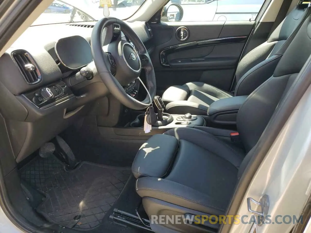 7 fotografías del automóvil dañado WMZ83BR0XP3P64178 MINI COOPER 2023