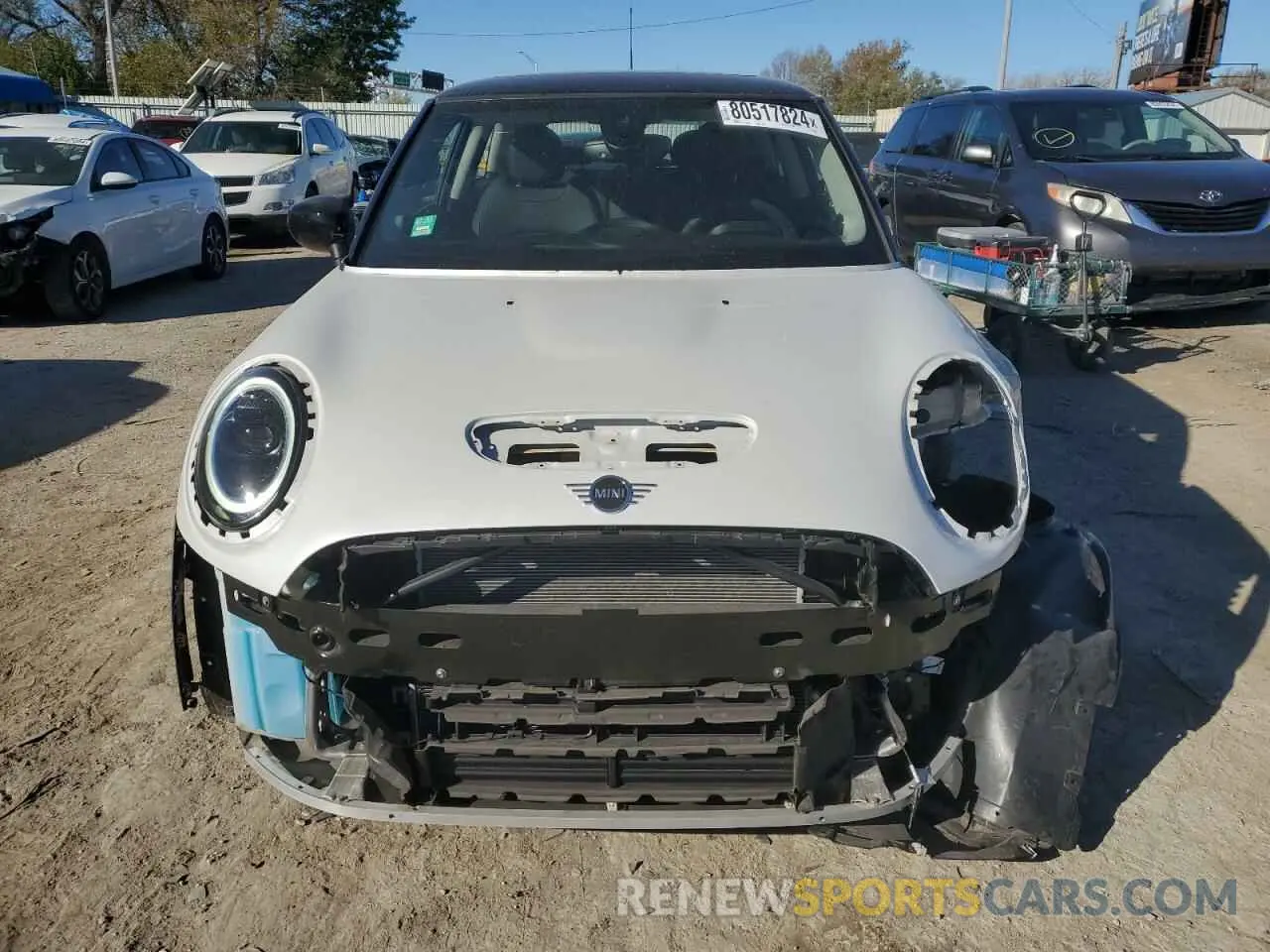 5 fotografías del automóvil dañado WMW13DJ09R2V05227 MINI COOPER 2024
