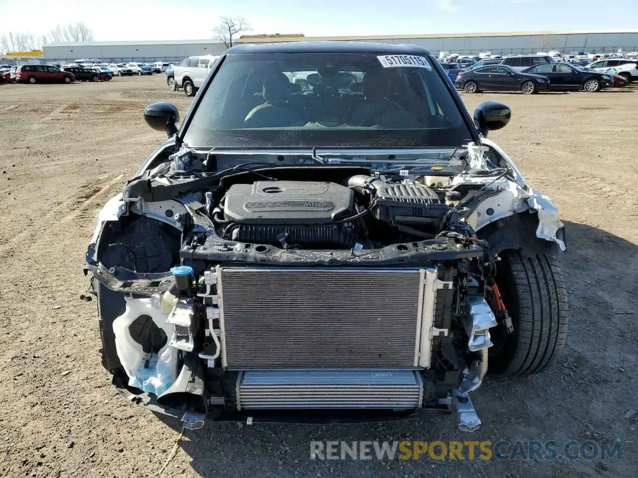 5 fotografías del automóvil dañado WMWXJ1C02R2V49713 MINI COOPER 2024