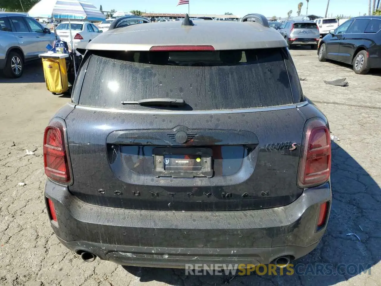 6 fotografías del automóvil dañado WMZ83BR06R3R36175 MINI COOPER 2024