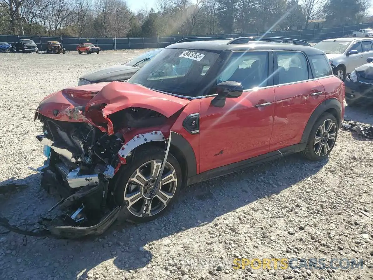 1 fotografías del automóvil dañado WMZ83BR0XR3R52959 MINI COOPER 2024