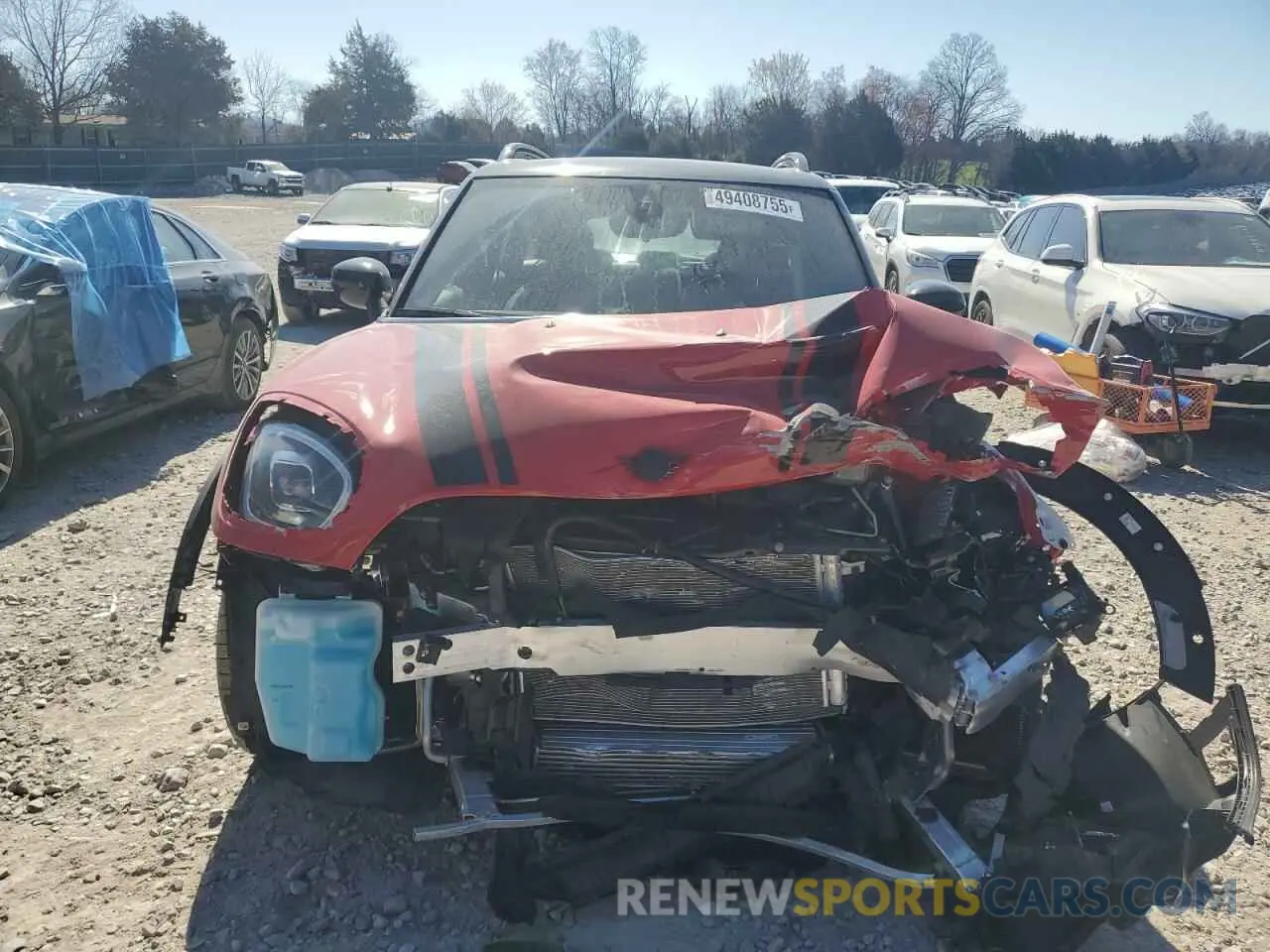 5 fotografías del automóvil dañado WMZ83BR0XR3R52959 MINI COOPER 2024