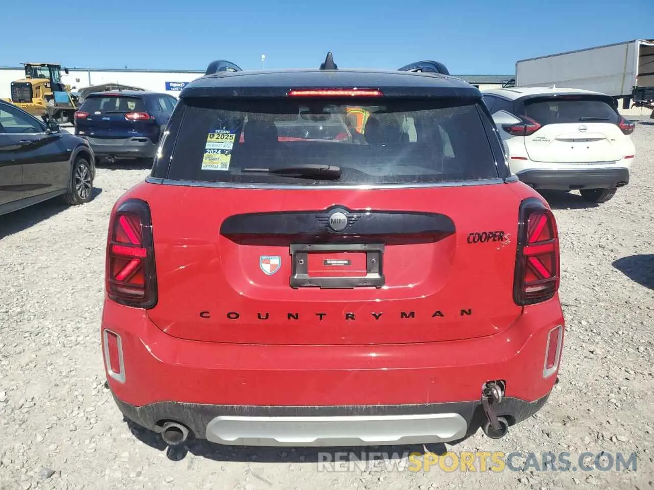 6 fotografías del automóvil dañado WMZ83BR0XR3R52959 MINI COOPER 2024
