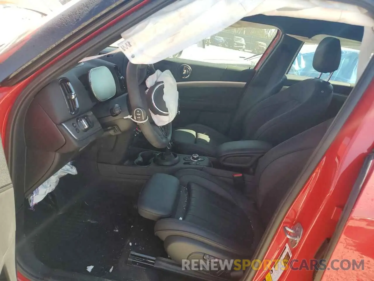 7 fotografías del automóvil dañado WMZ83BR0XR3R52959 MINI COOPER 2024