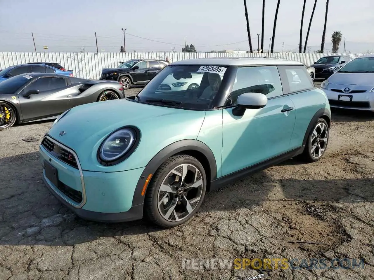 1 fotografías del automóvil dañado WMW23GD00S2W11752 MINI COOPER 2025