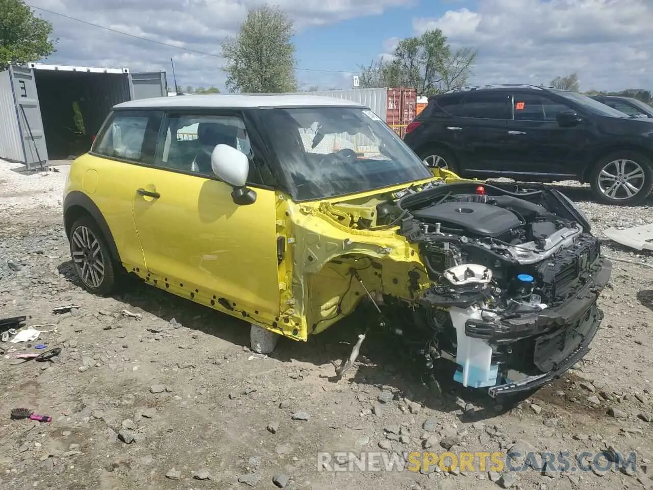 4 fotografías del automóvil dañado WMW23GD0XS2W14898 MINI COOPER 2025