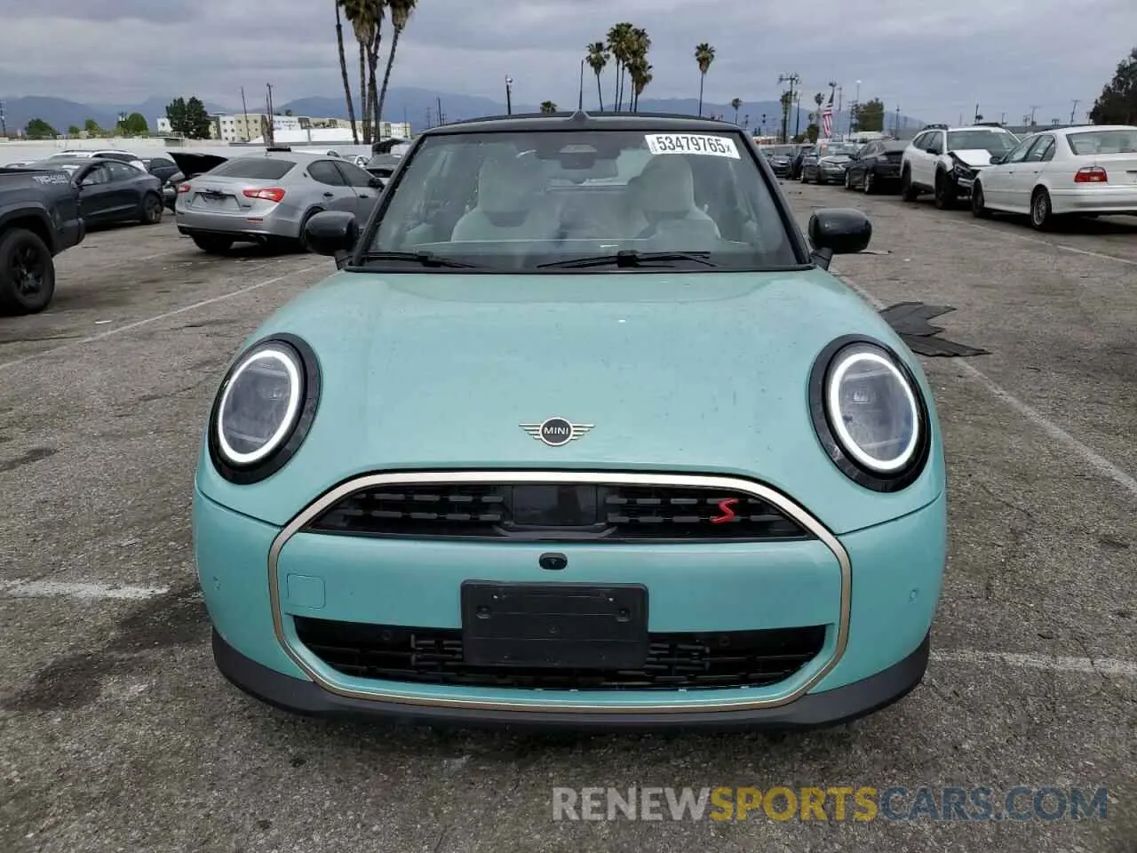5 fotografías del automóvil dañado WMW23GX01S2W93776 MINI COOPER 2025