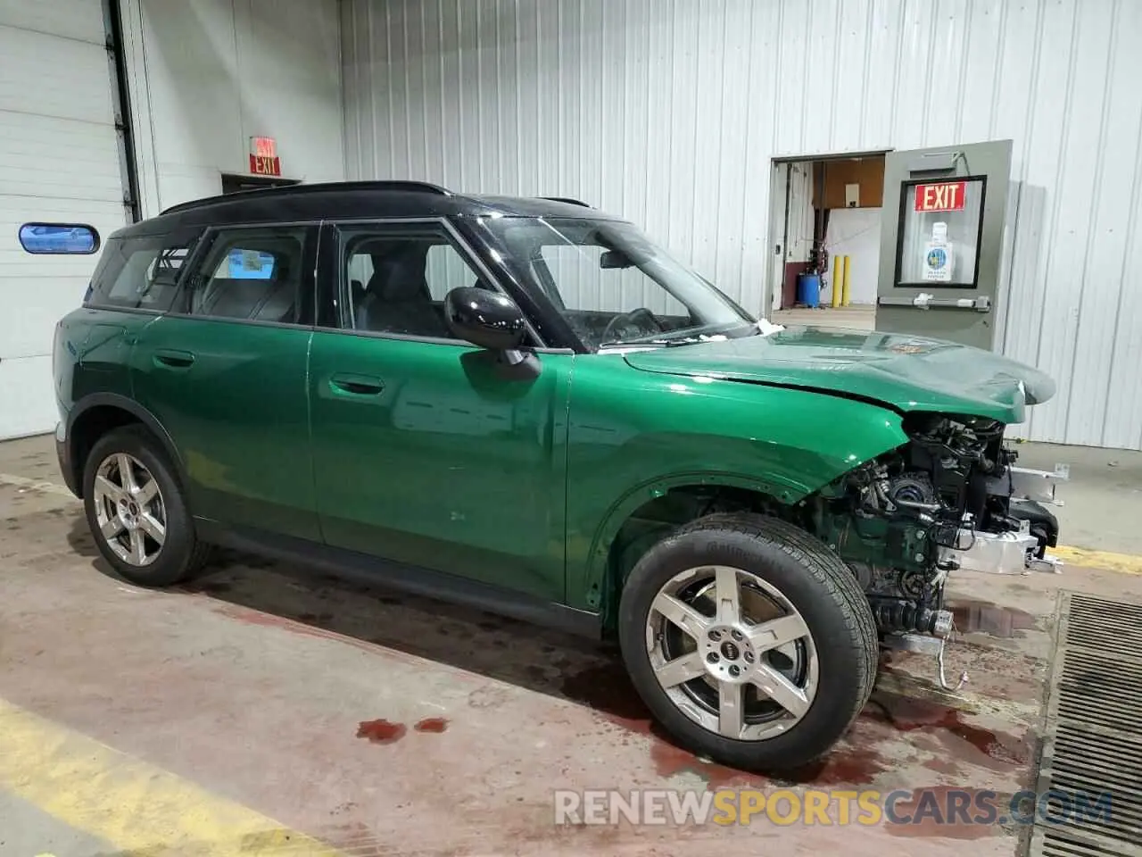 4 fotografías del automóvil dañado WMZ23GA06S7R37677 MINI COOPER 2025