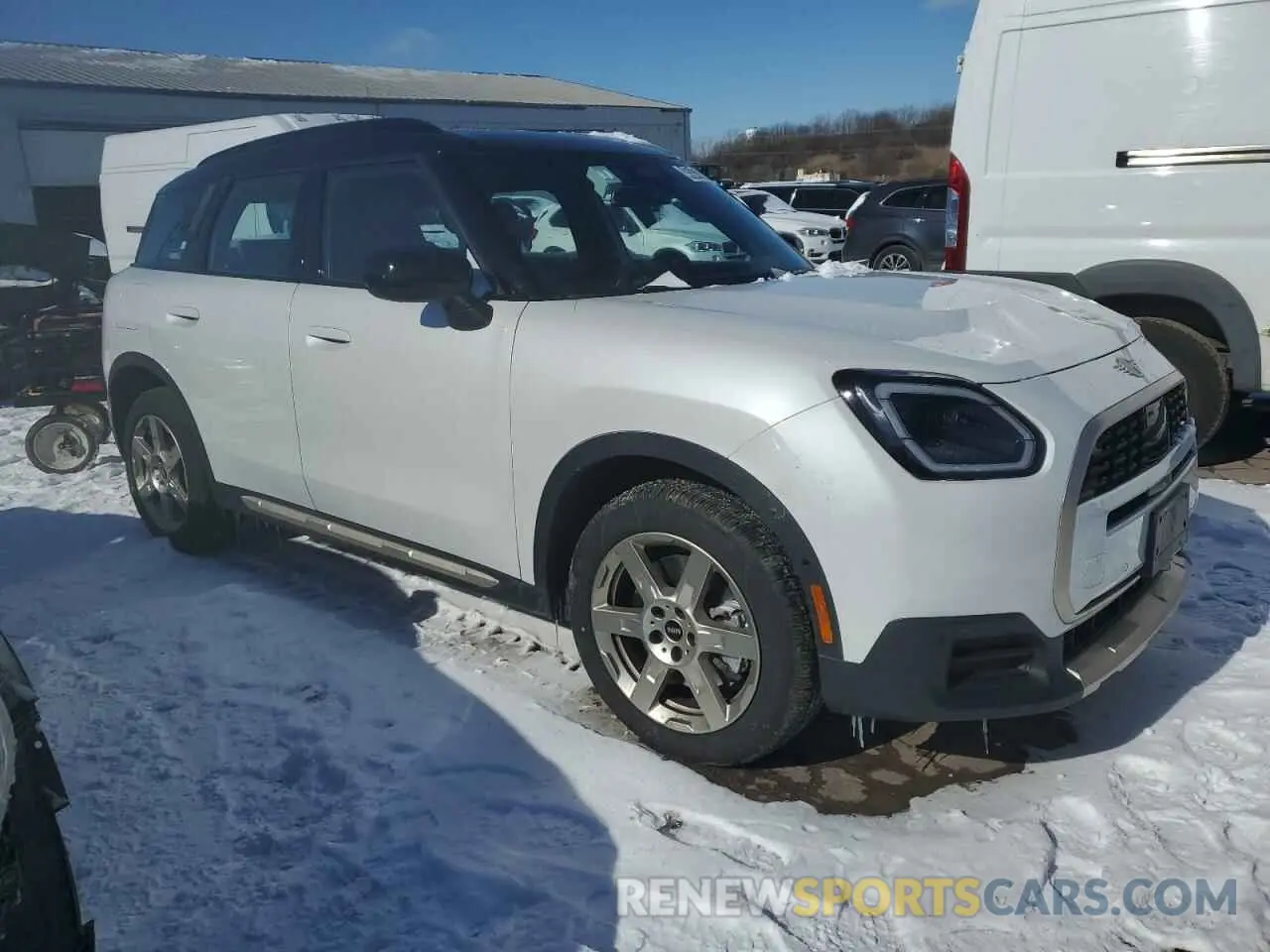 4 fotografías del automóvil dañado WMZ23GA06S7S21796 MINI COOPER 2025