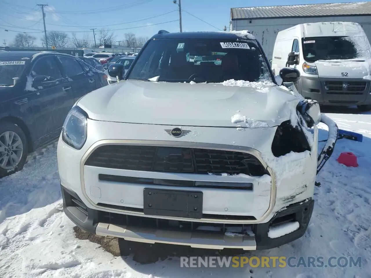 5 fotografías del automóvil dañado WMZ23GA06S7S21796 MINI COOPER 2025