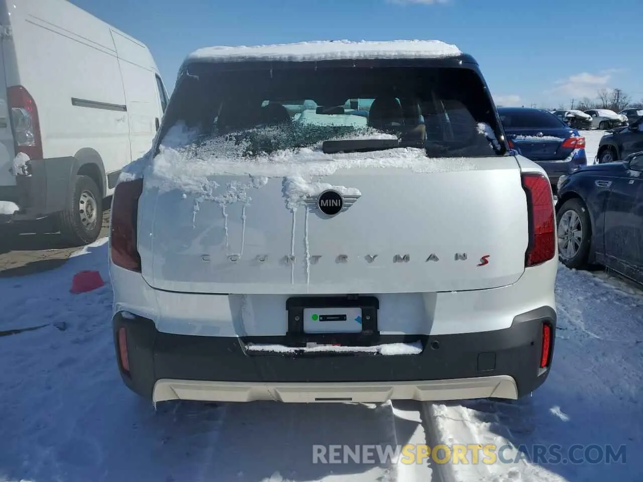 6 fotografías del automóvil dañado WMZ23GA06S7S21796 MINI COOPER 2025