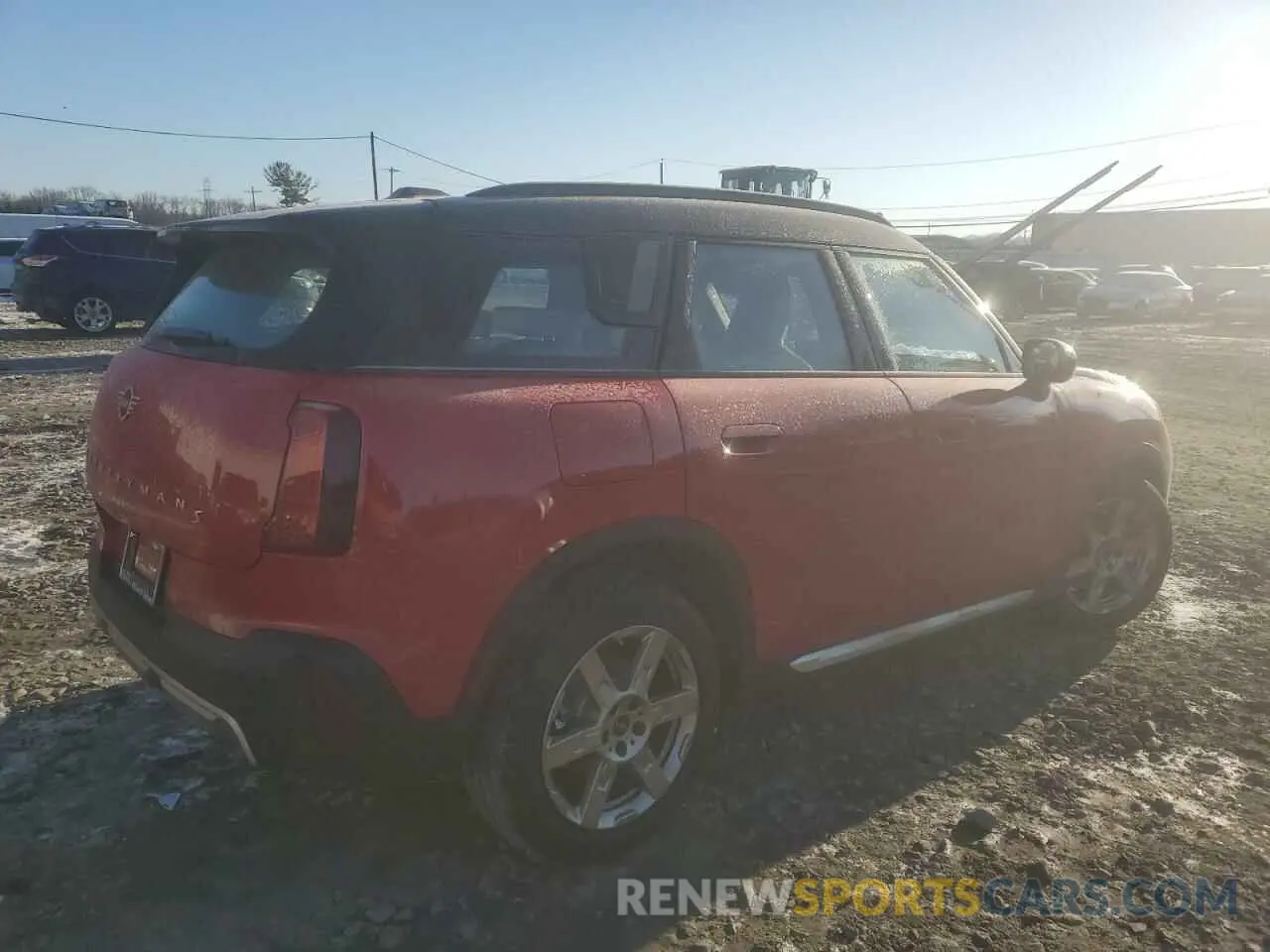 3 fotografías del automóvil dañado WMZ53GA02S7R46101 MINI COOPER 2025