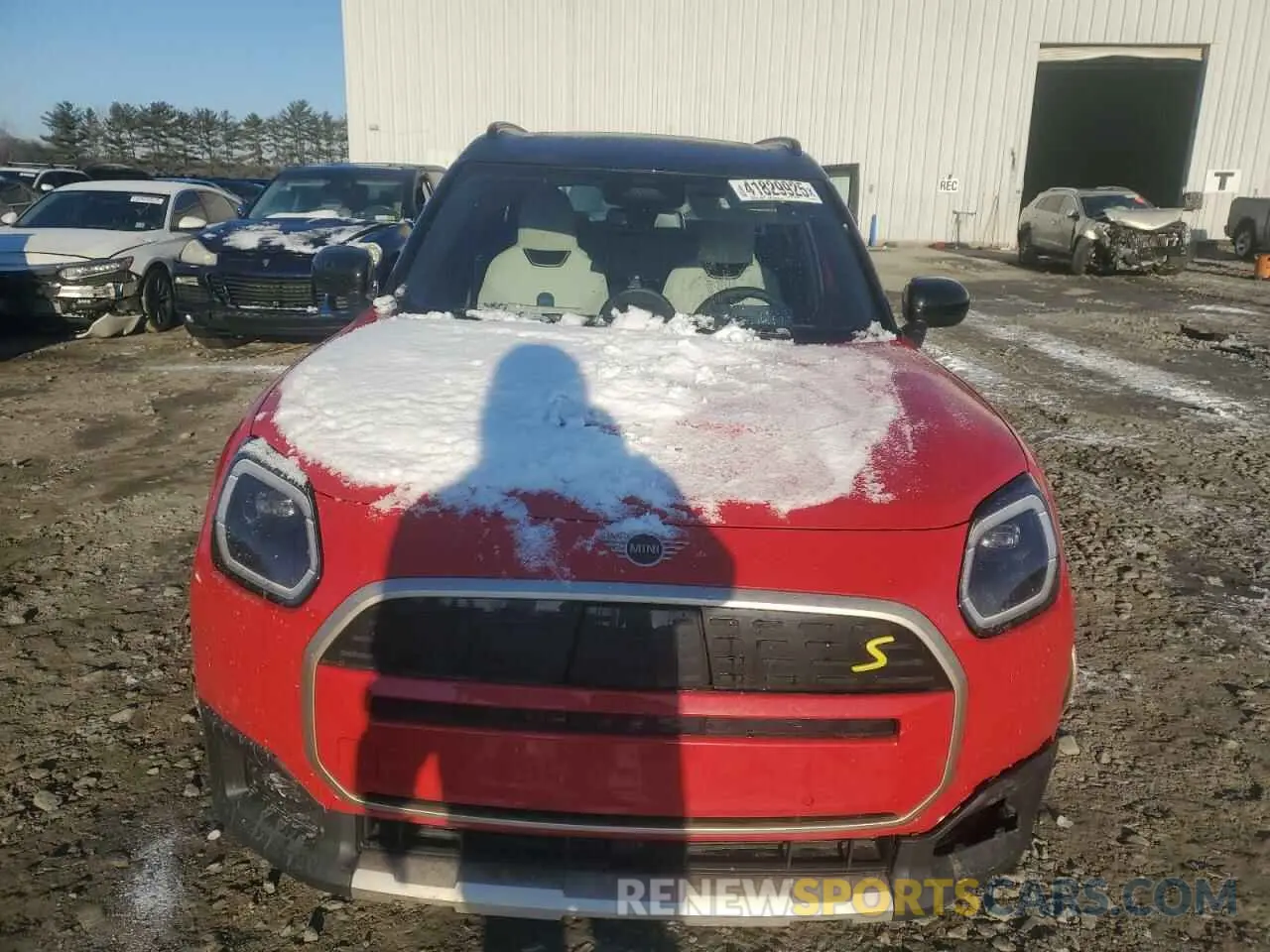 5 fotografías del automóvil dañado WMZ53GA02S7R46101 MINI COOPER 2025