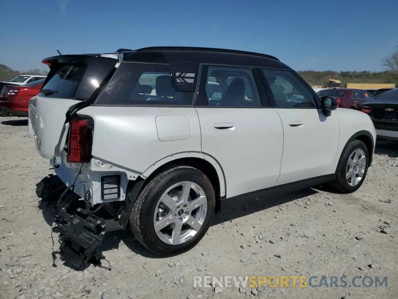 3 fotografías del automóvil dañado WMZ53GA09S7S63389 MINI COOPER 2025
