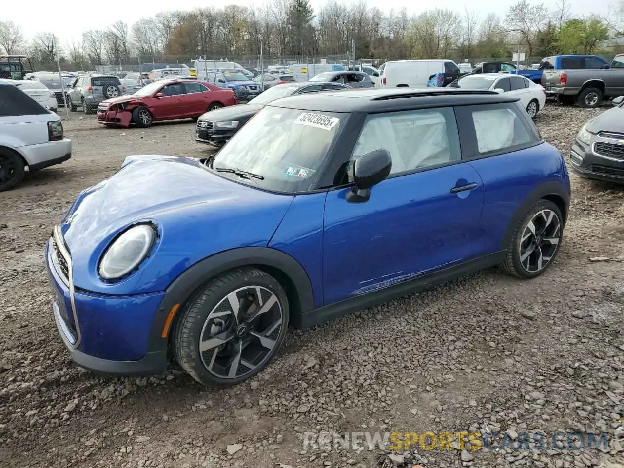 1 fotografías del automóvil dañado WMW13GD01S2W58185 MINI COOPER BAS 2025