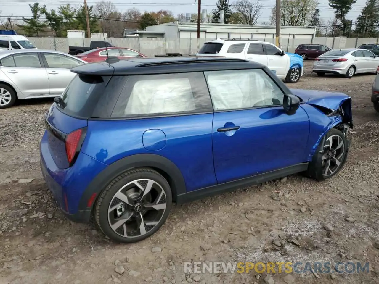 3 fotografías del automóvil dañado WMW13GD01S2W58185 MINI COOPER BAS 2025