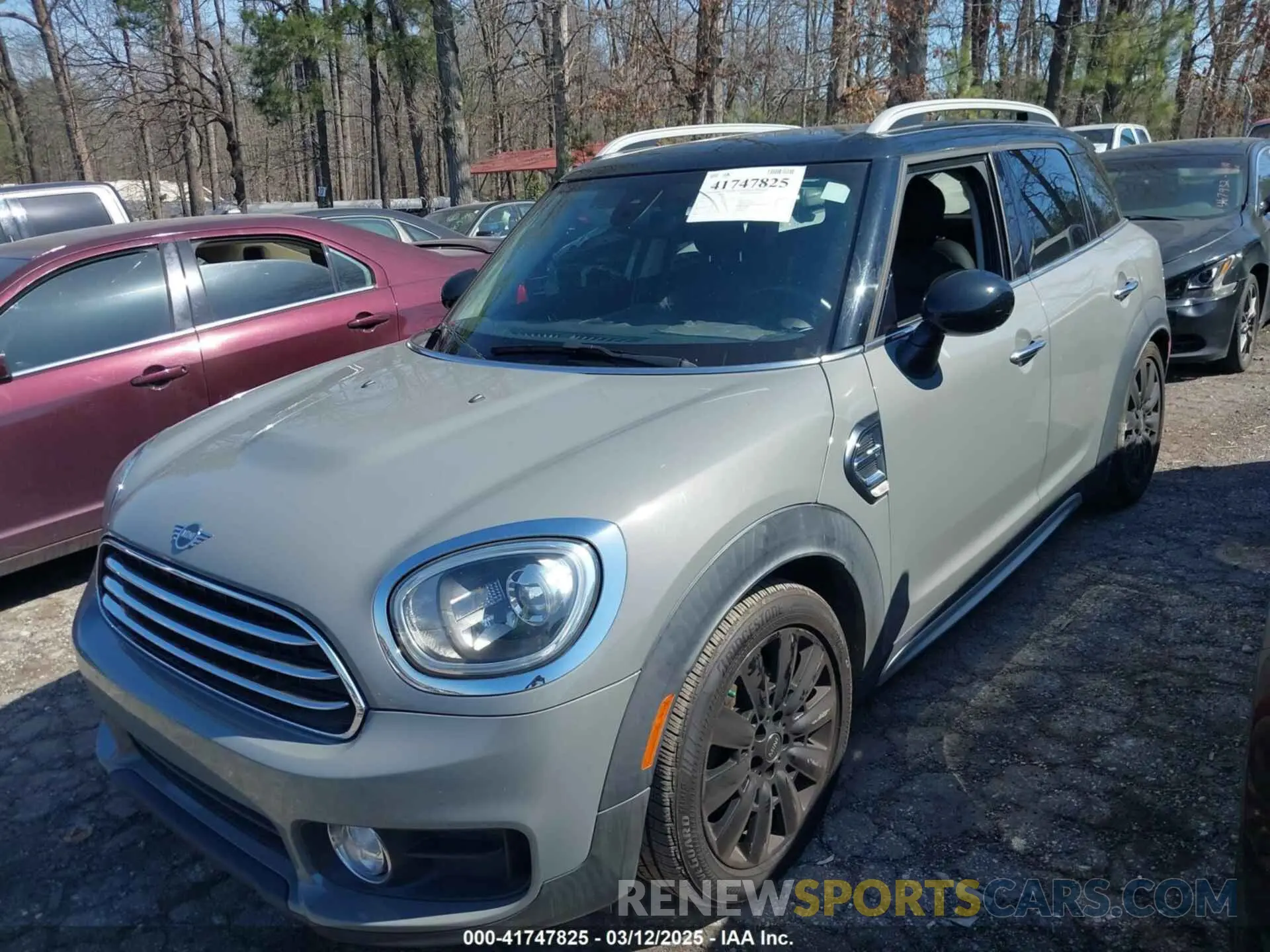 2 fotografías del automóvil dañado WMZYS7C51K3F44556 MINI COUNTRYMAN 2019
