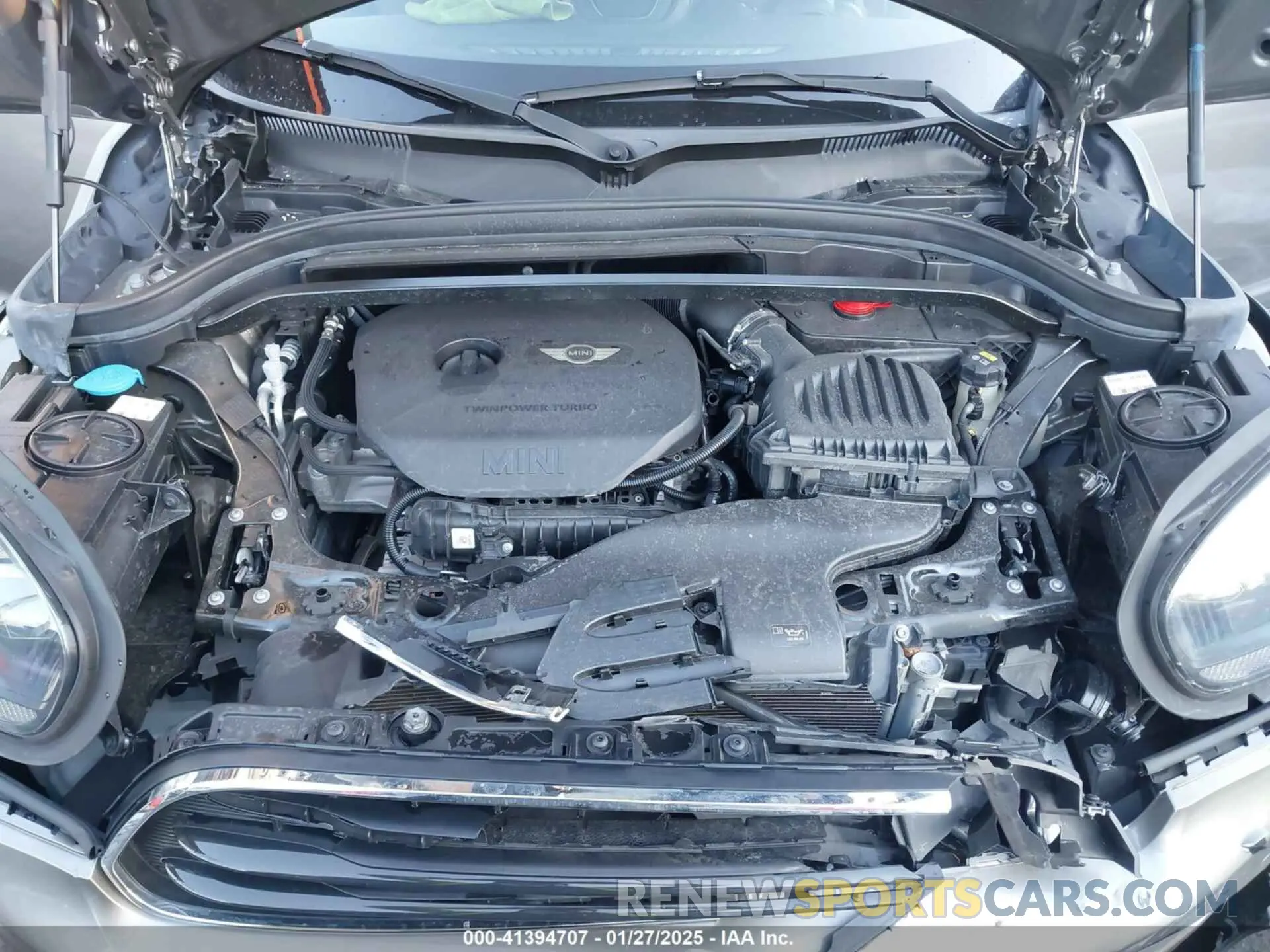 10 fotografías del automóvil dañado WMZYS7C58K3F47079 MINI COUNTRYMAN 2019