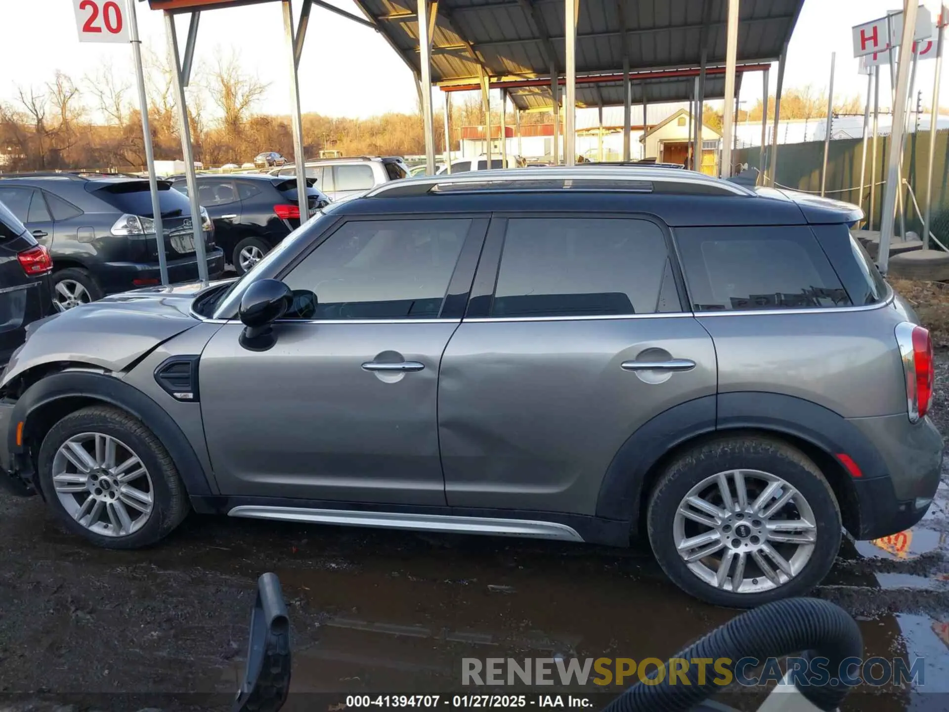 14 fotografías del automóvil dañado WMZYS7C58K3F47079 MINI COUNTRYMAN 2019