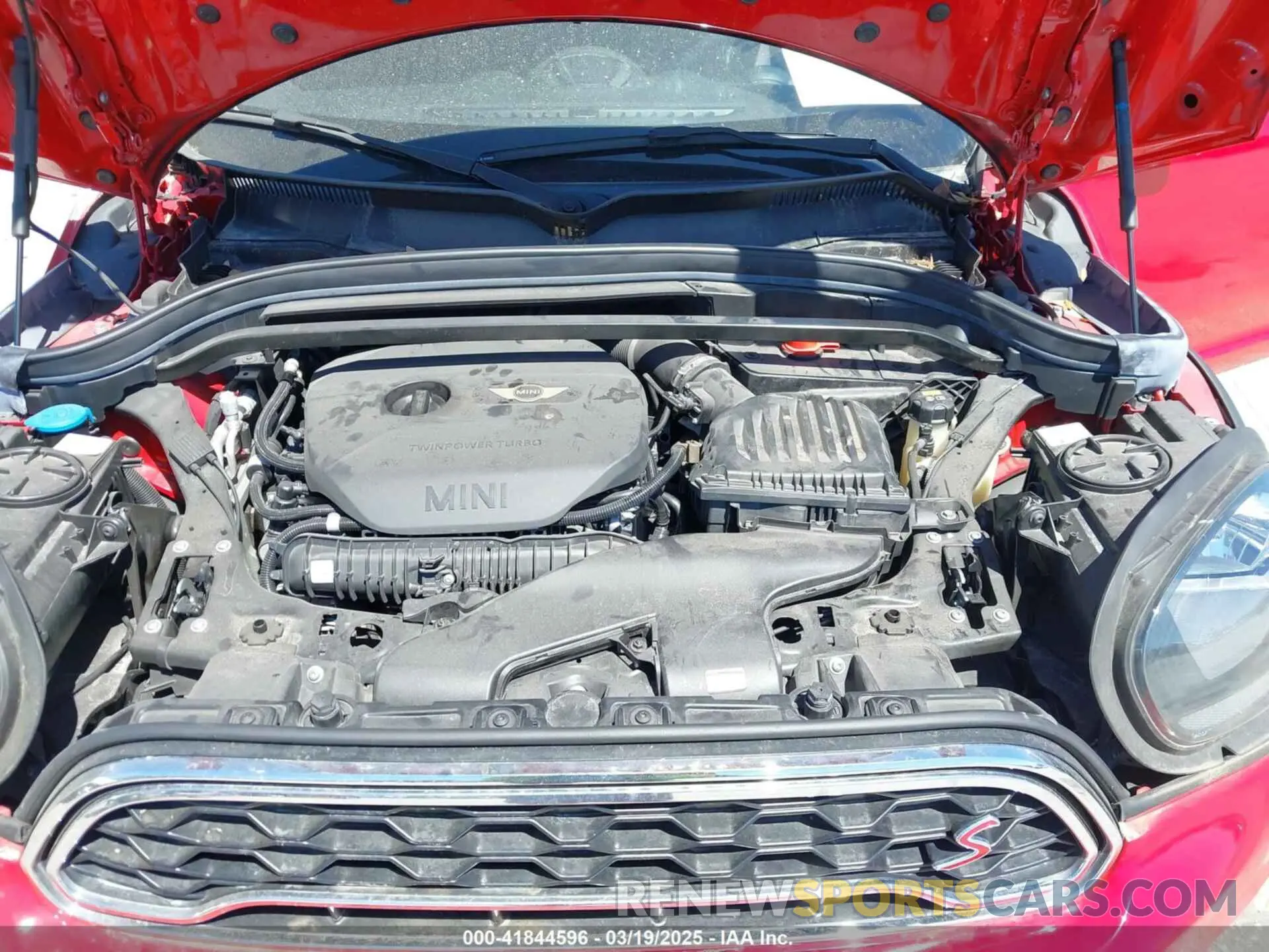 10 fotografías del automóvil dañado WMZYT3C55K3E97750 MINI COUNTRYMAN 2019