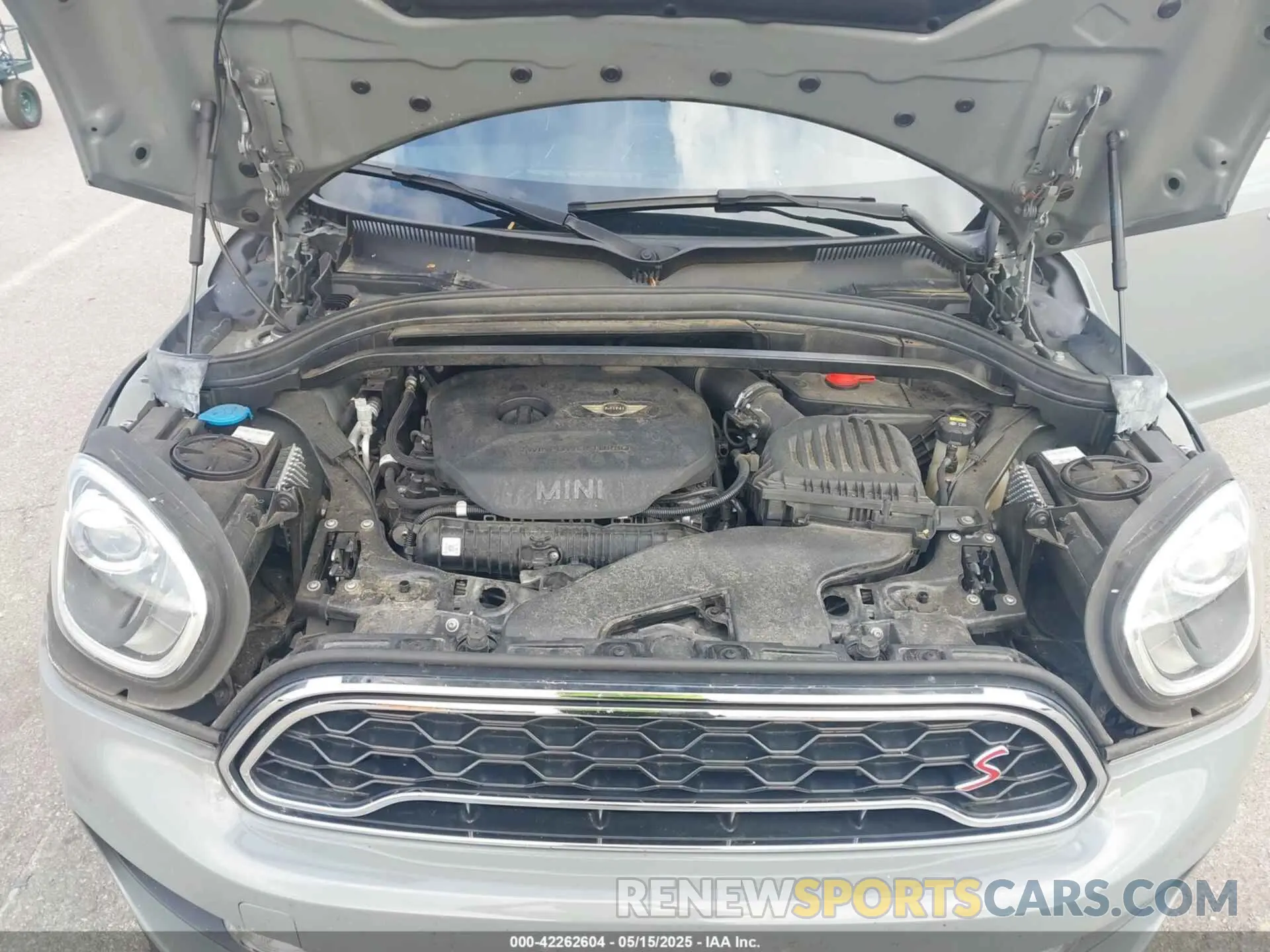 10 fotografías del automóvil dañado WMZYT5C51K3G94233 MINI COUNTRYMAN 2019