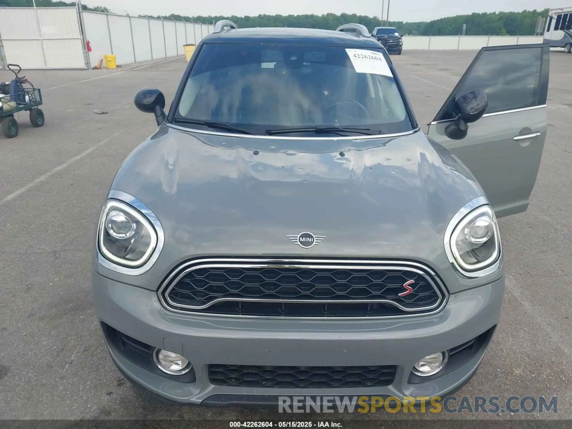 6 fotografías del automóvil dañado WMZYT5C51K3G94233 MINI COUNTRYMAN 2019